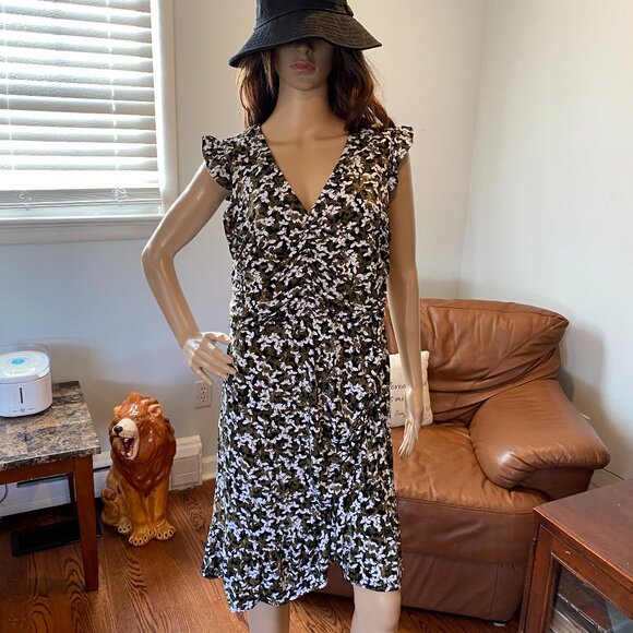 Michael Kors Ruffle Dress Size XL - Picture 1 of 8